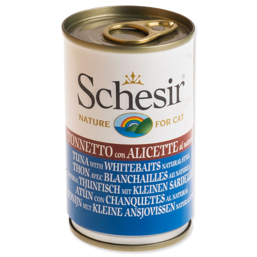 Schesir Cat Thon-Sardelle.140gD Image du produit 