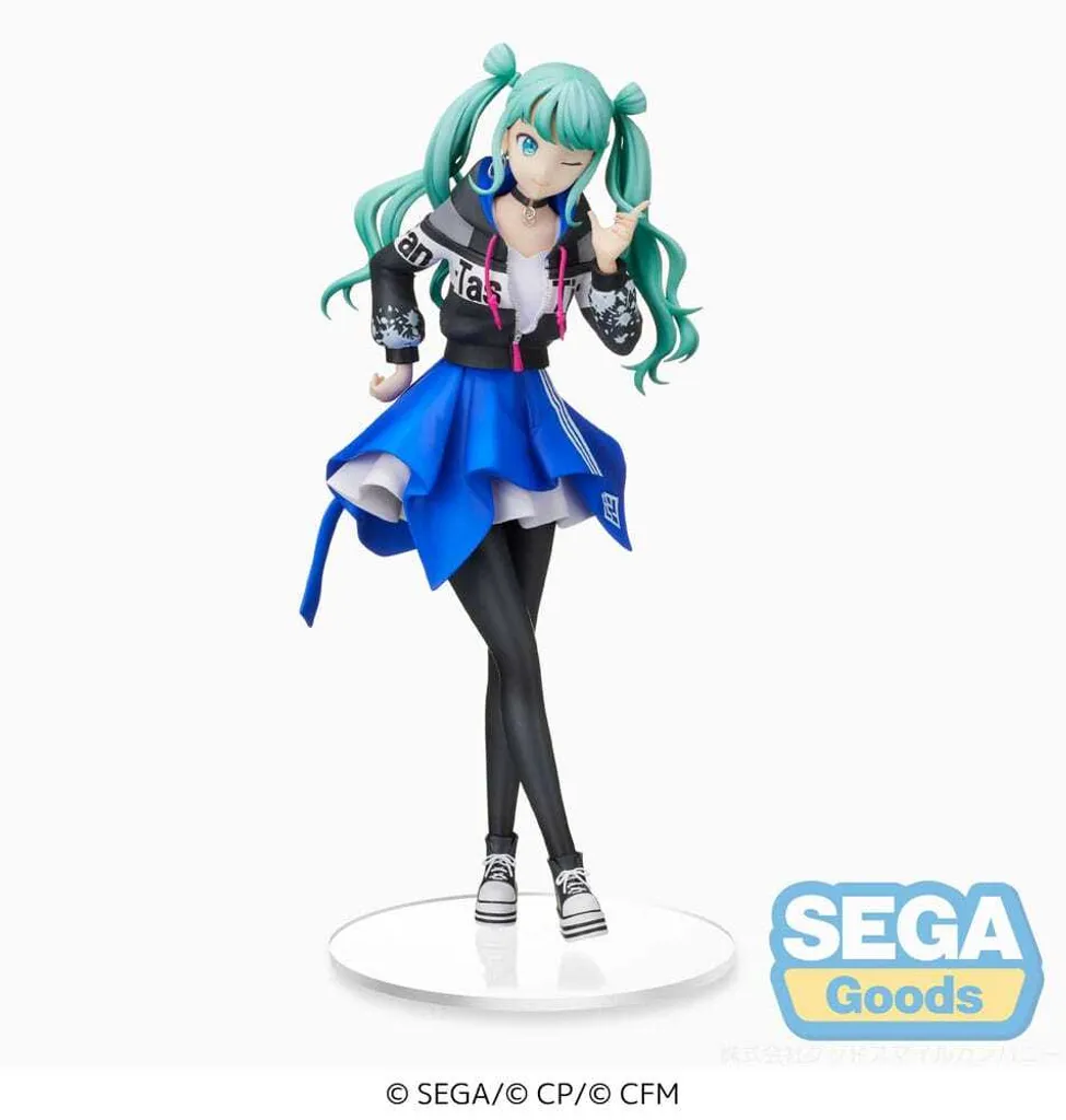Figurine Miku Street Sekai 21 cm Version SPM Détails Haute Qualité - 7
