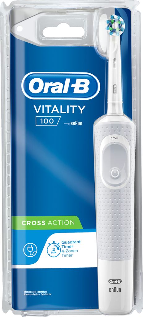 Braun Oral-B Vitality 100 white CrossAction CLS