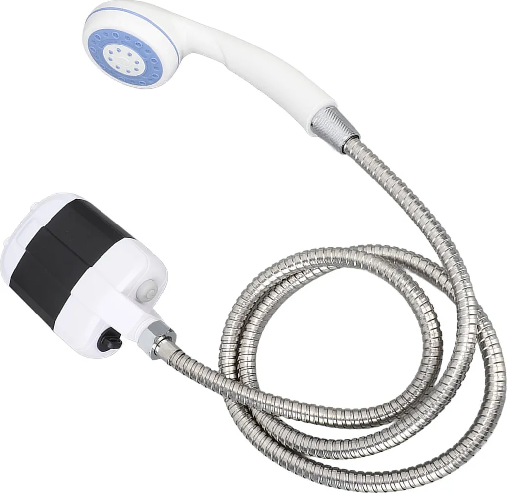 Douche de camping nomade pour van et randonnée, kit portable rechargeable USB - 4