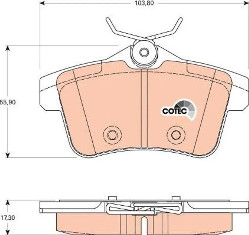 Plaquettes de frein pour Peugeot 308 et RCZ - Sécurité et confort de route