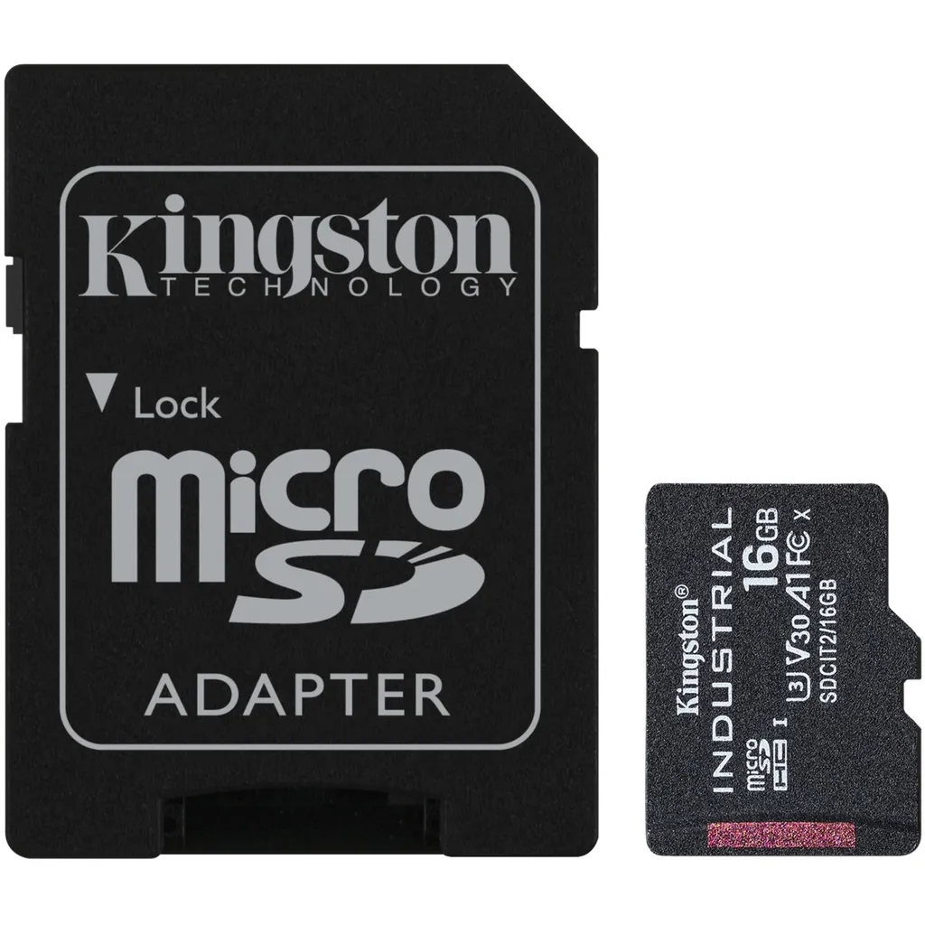 Kingston 16GB Industrial MicroSDHC - Alza il livello del tuo Edge Computing