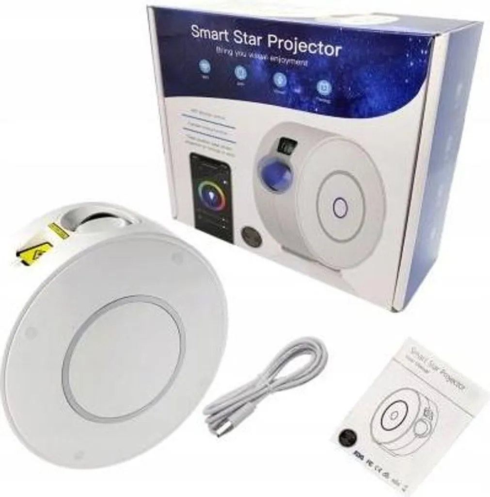 Lampe Projecteur Galaxy Aurora à LED avec Télécommande et Effets Boréals
