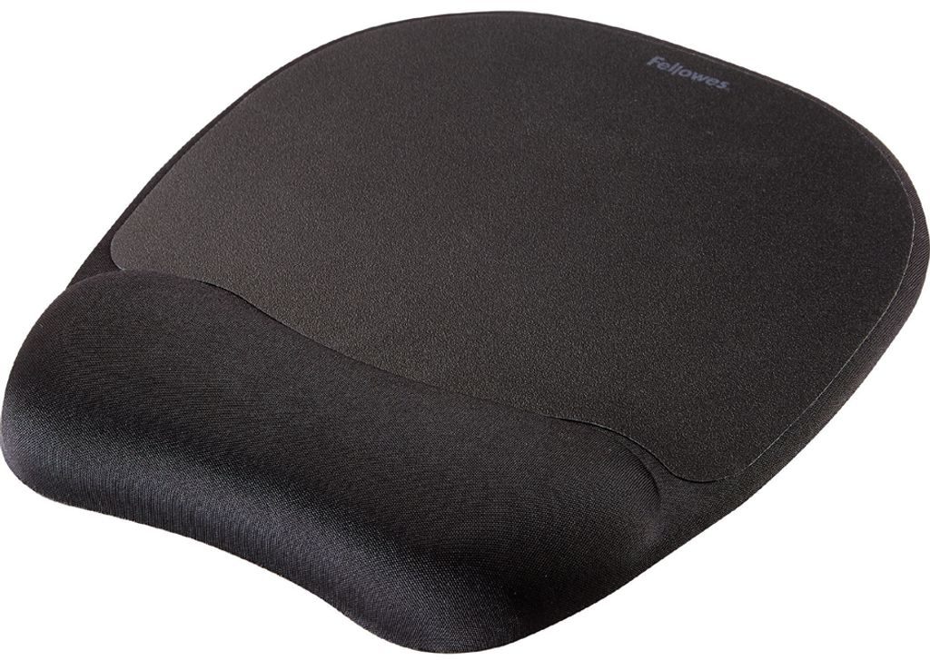 Fellowes Handgelenkauflage Memory Foam schwarz mit Maus Pad