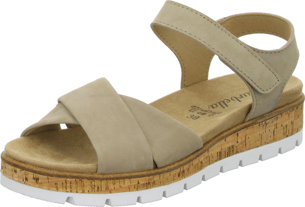 Scarbella Damen-Sandalette Beige, Farbe:beige/schlamm, EU Produktbild 