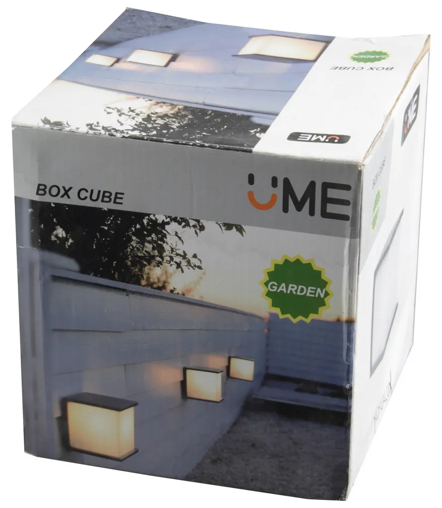 Éclairage Extérieur Design pour Terrasse et Entrée - Applique Cube E27 - 14
