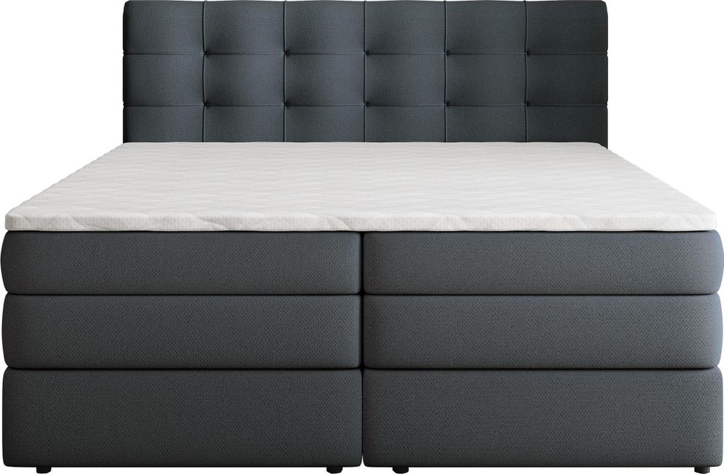 Masseno Boxspringbett AREZI 160x200 cm Komplett-Set mit Produktbild 