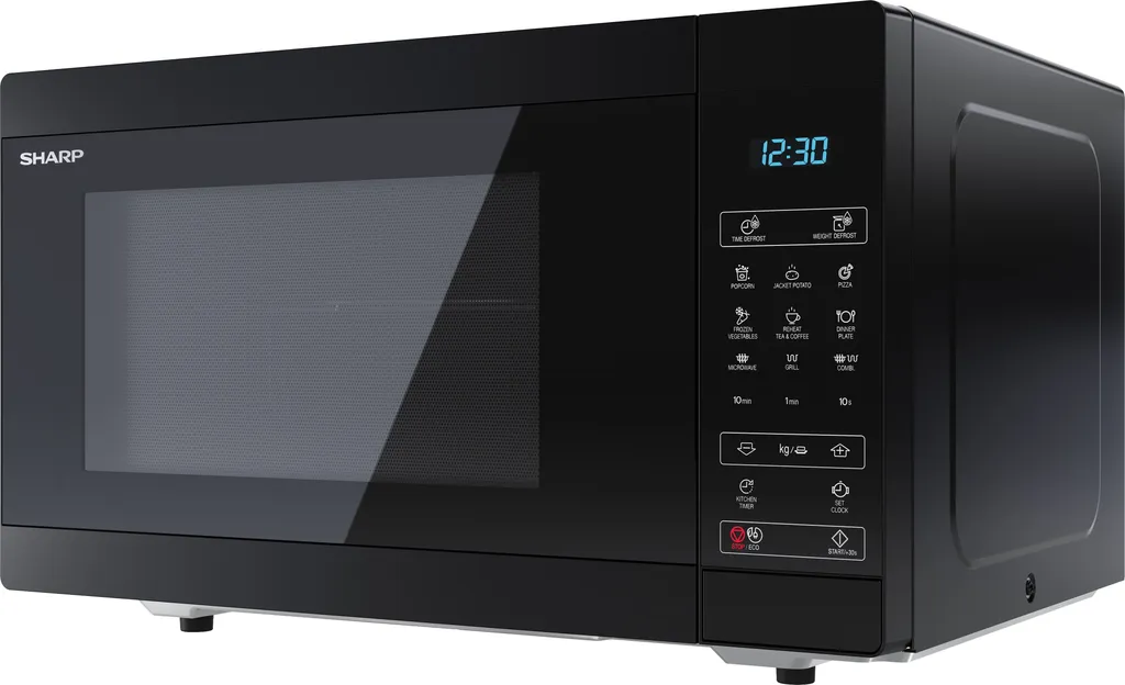 Micro-ondes Sharp YC-MG81EB 28L Grill Noir - Finis les Repas Mal Cuits
