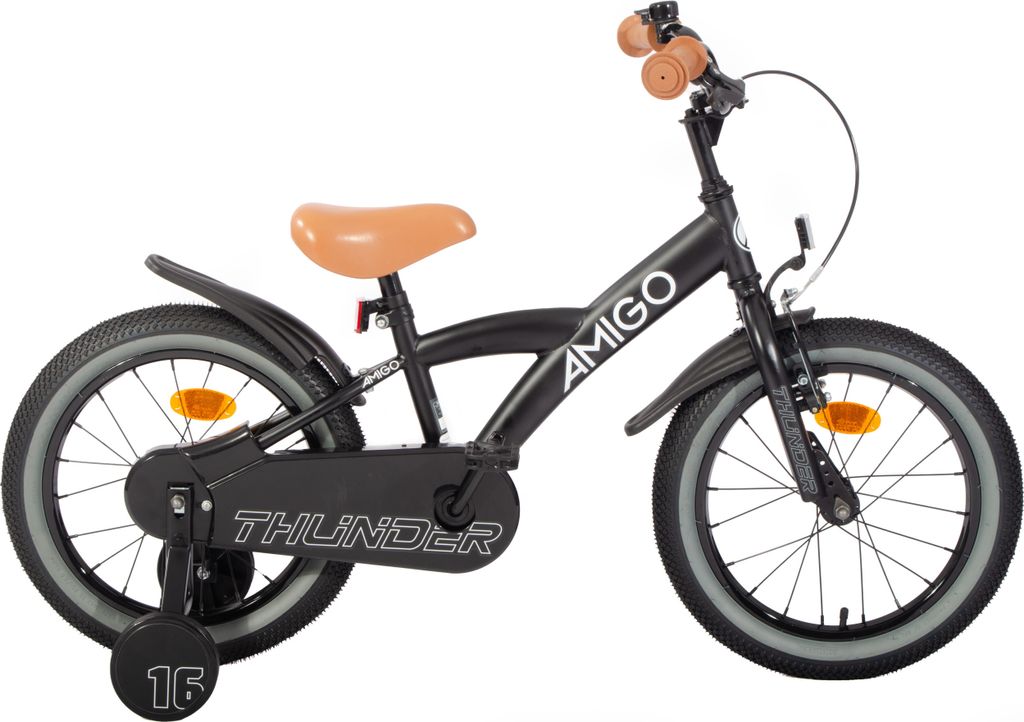 AMIGO Kinderfahrräder Jungen Thunder 16 Zoll 23,5 cm Jungen Produktbild 