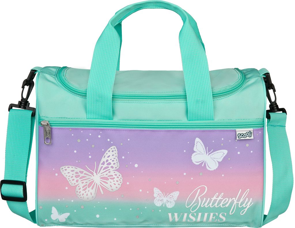 Scooli Butterfly Wishes Sporttasche für Kinder