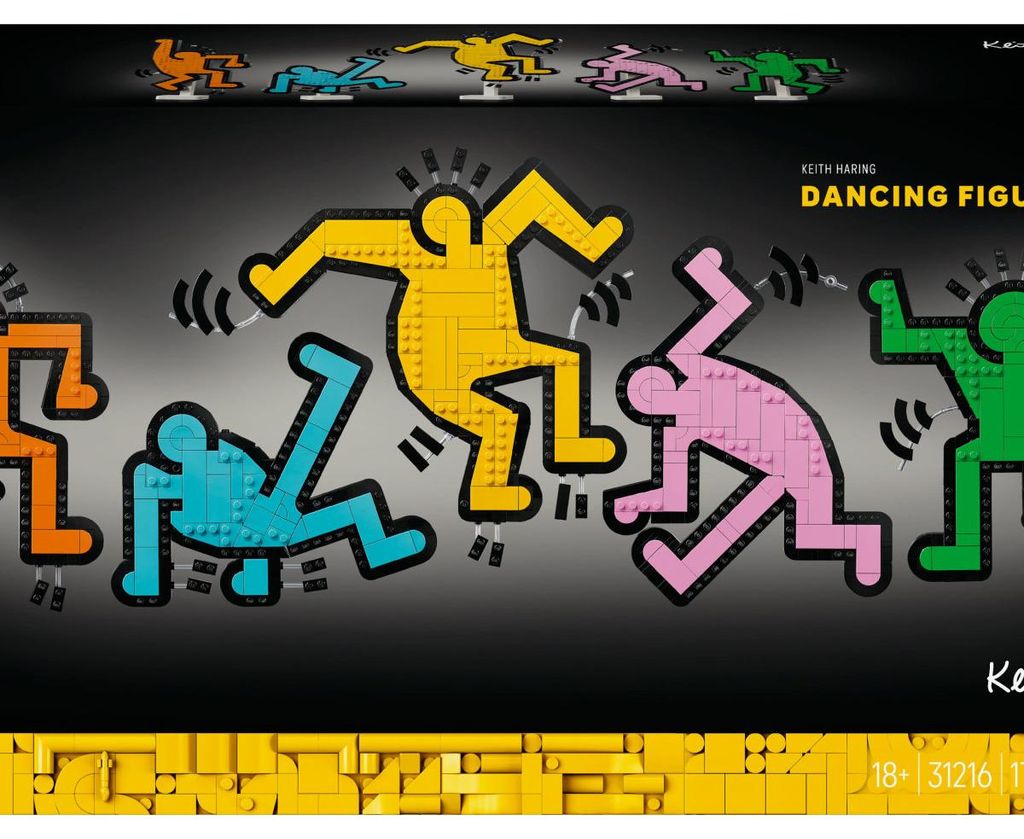 LEGO Art Keith Haring – Figure Danzanti 31216 Immagine del prodotto 