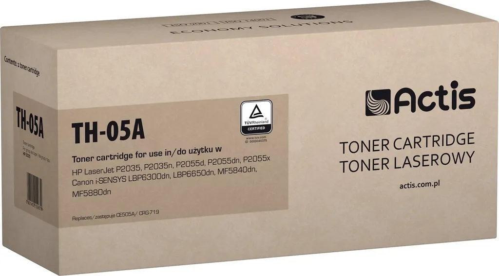 Remplacez votre Toner HP 05A avec l'Actis TH-05A pour des Impressions Sans Trace