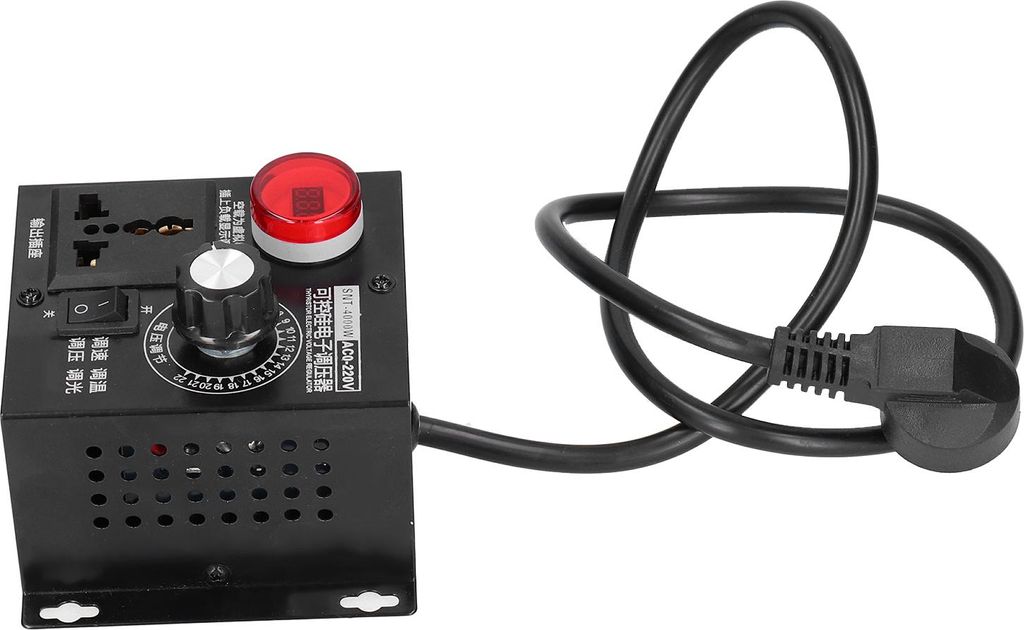 4000-W-Spannungsregler-Dimmer, elektronischer Thyristor-Controller, AC 110/220 V, EU-Stecker