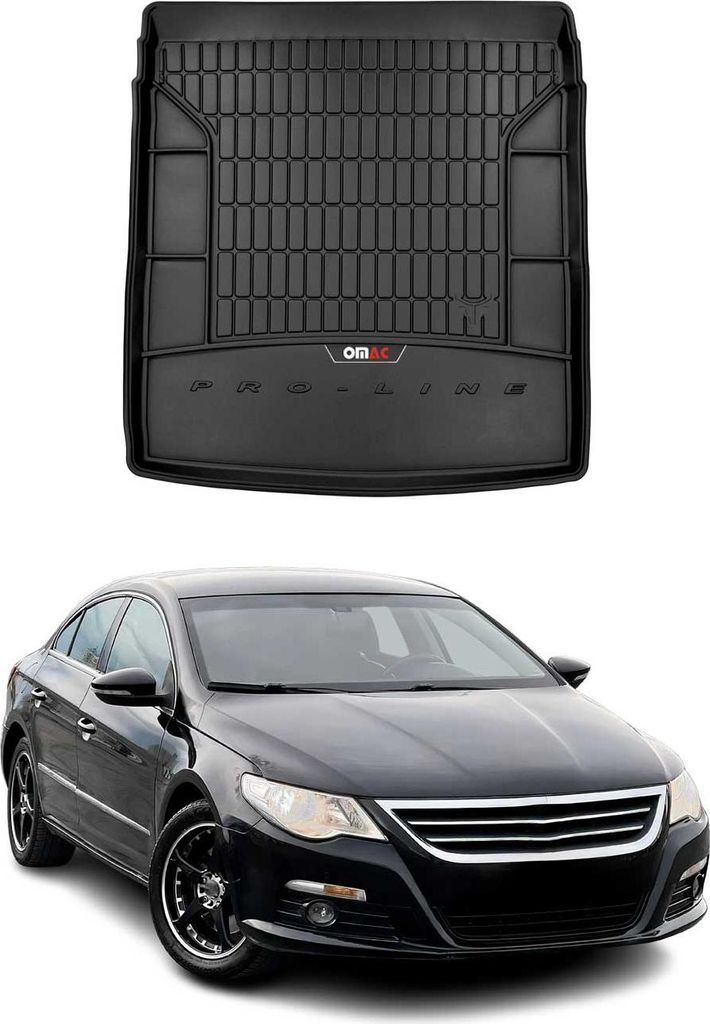 OMAC Gummi Kofferraumwanne für VW Passat CC Fastback 2012-2016 TPE Laderaumwanne