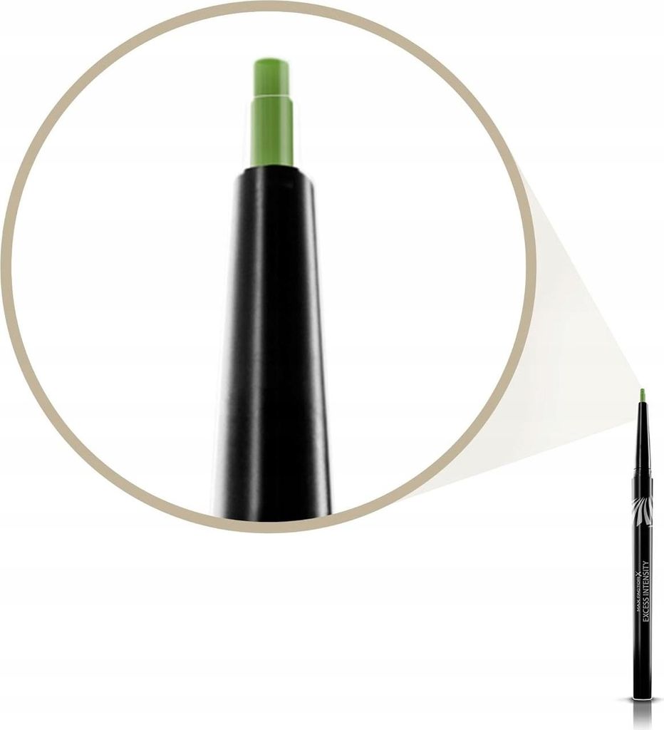 Max Factor Excess Intensity Longwear Eyeliner, Nr. 03 Excessive Green