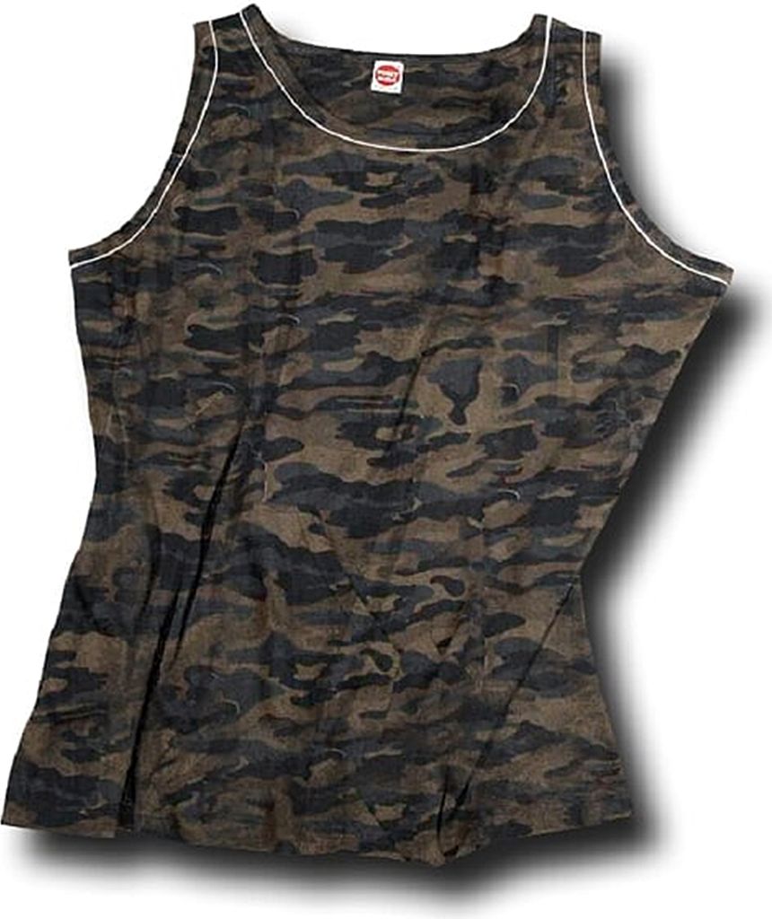 Übergrößen Tanktop T-Shirt Trägershirt Muscleshirt HONEYMOON camouflage 8XL