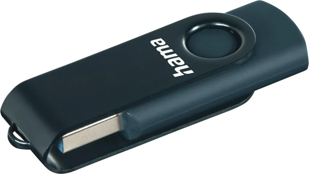 Clé USB 3.0 Rotate 128 Go Bleu Pétrole 90 Mo/s avec Emballage Fin
