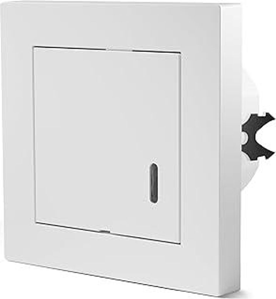 Scandinavian home Bewegungsmelder Innen - HF Bewegungsmelder Lichtschalter Standardmaß 55-180° 15m Erfassung, mit 3-Draht-Technik/Neutralleiter f...