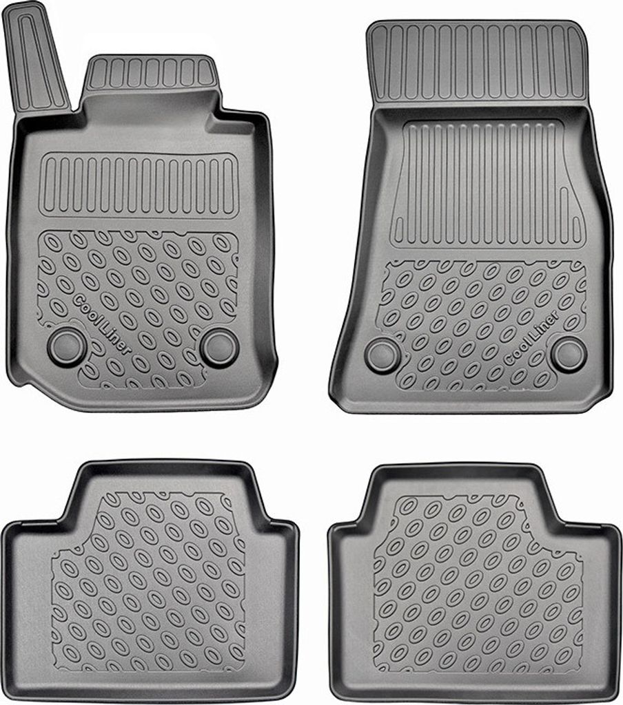 Z441291 TPE-Gummifußmatten kompatibel mit BMW 3 (G20) / 3 (G20) x-drive S/4 03.2019-