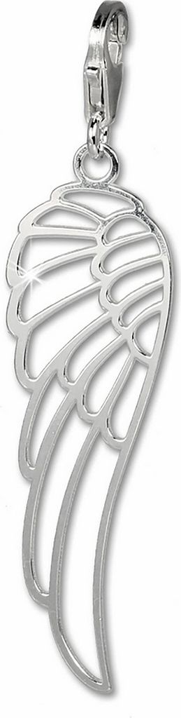 SilberDream Charm Schmuck Ketten Anhänger Flügel 925 Echt Silber FC803