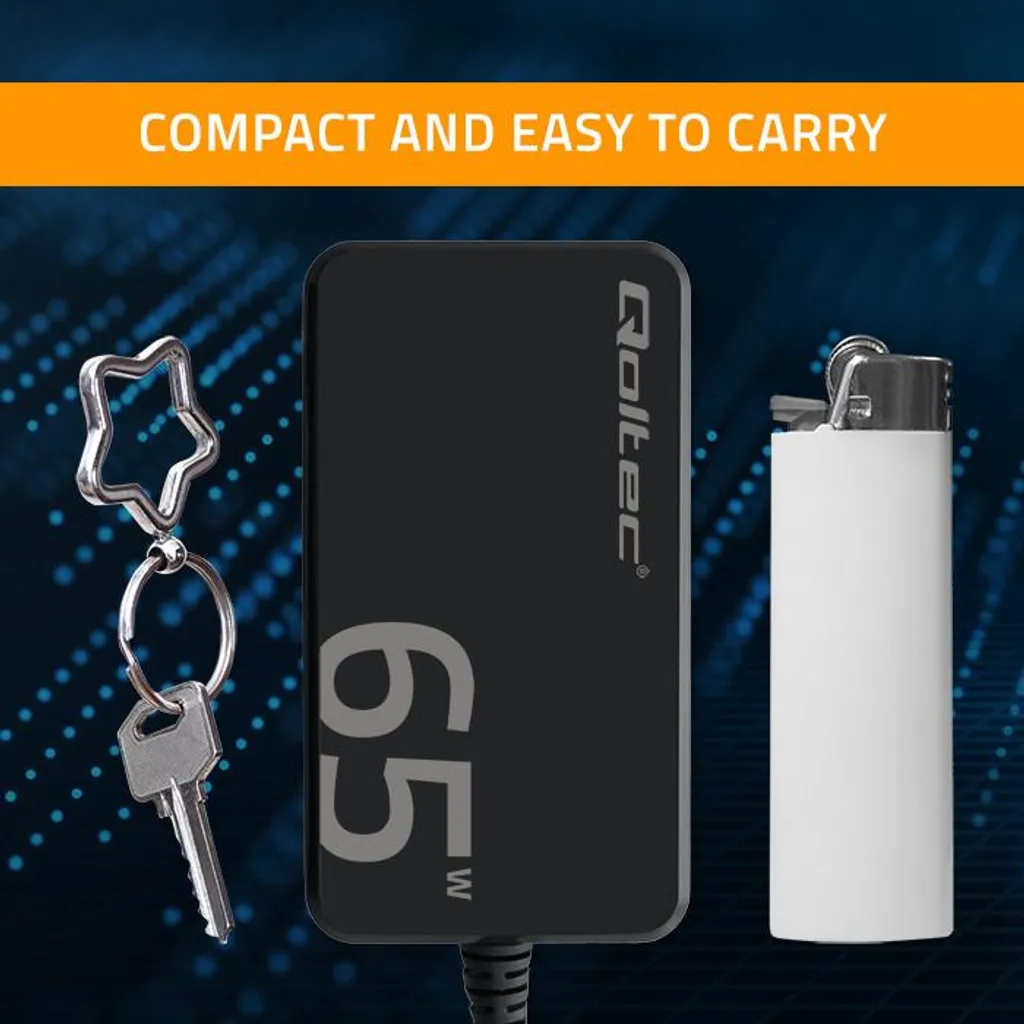 Chargeur USB C 65W pour Télétravail et Voyages Compatible Multi-PC - 9