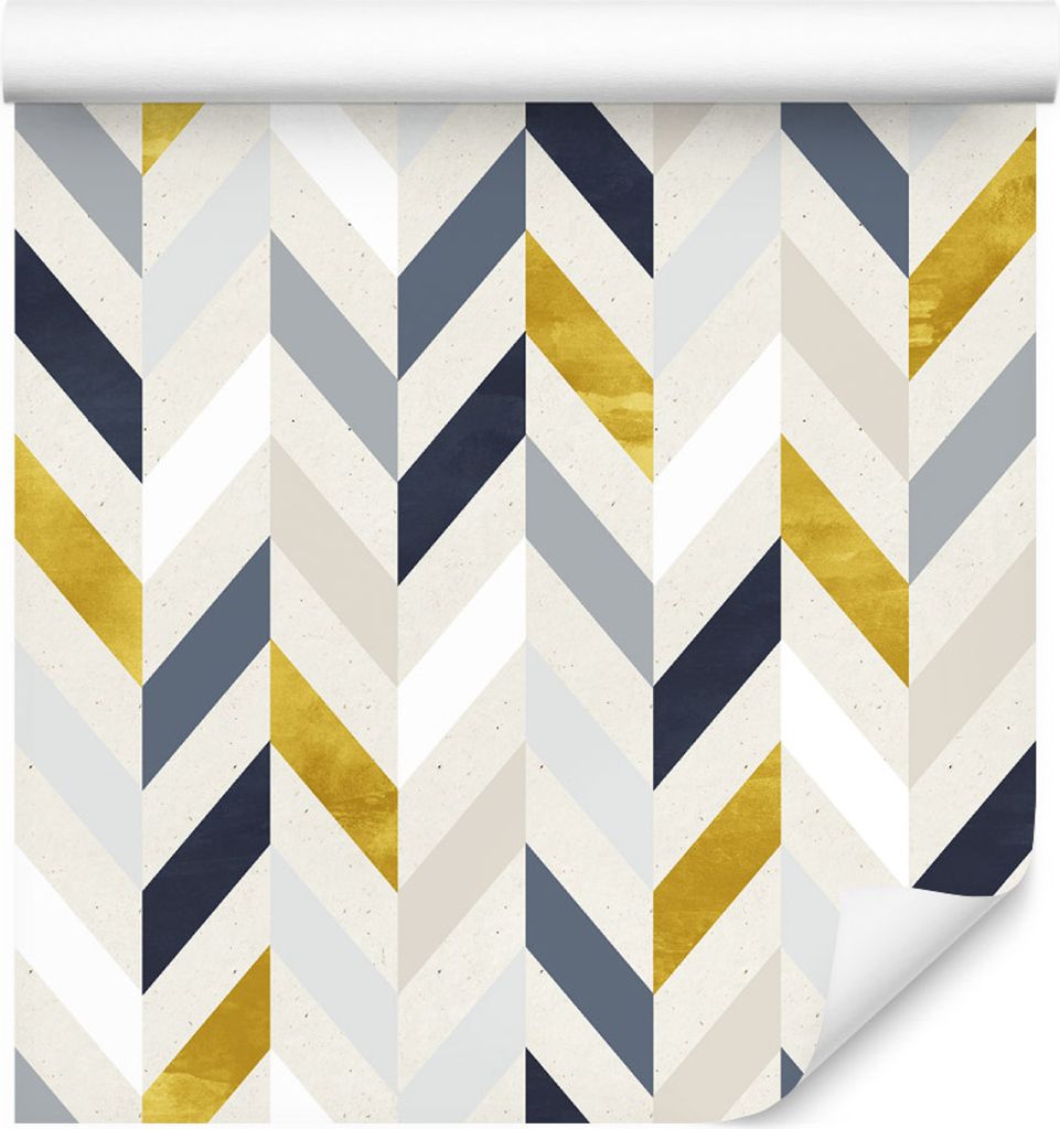 10m VLIES TAPETE Rolle Geometrie Modern Steinoptik XXL