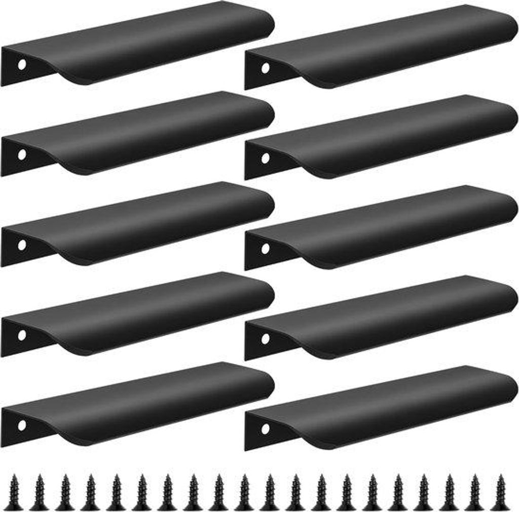10 Stück - 150*40*17,5 mm - Küchenklammern - Ladegrepen - Verdeckter Griff - Aluminiumlegerings-Handgriff - Küchenklammern - Möbelzubehör - Ha...