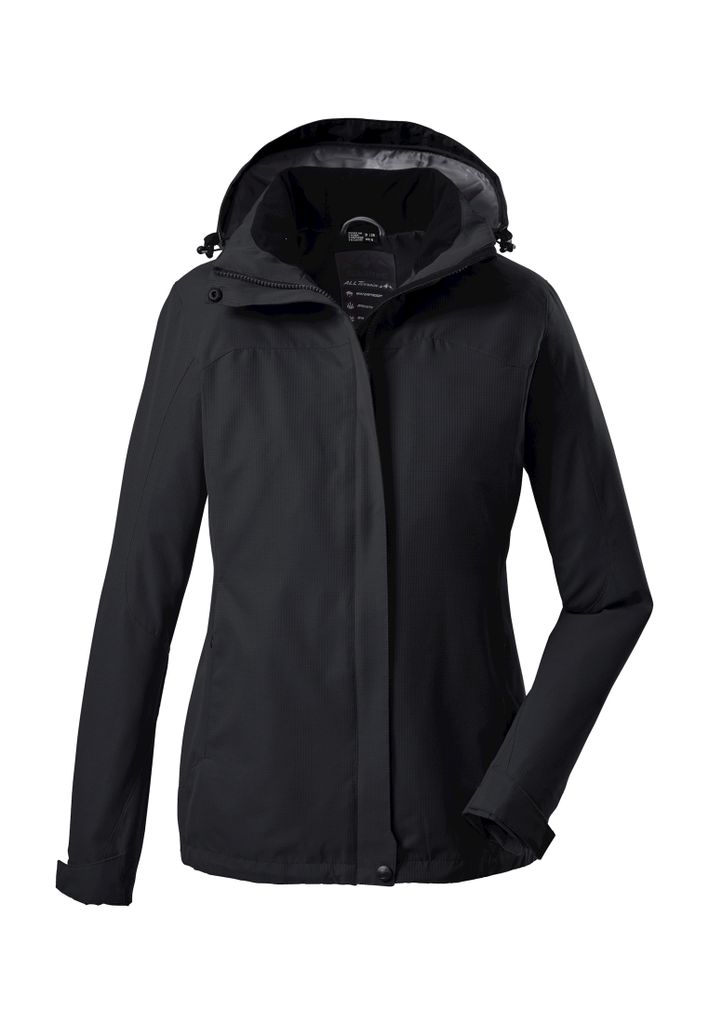 killtec Outdoorjacke Inkele 00920-schwarz 46 weiblich