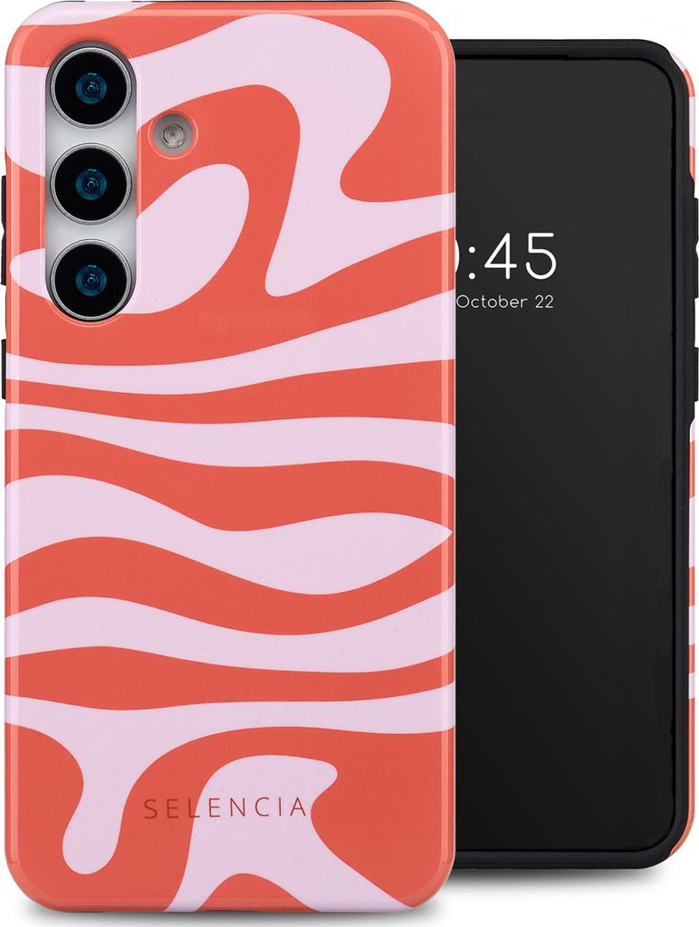 Selencia Vivid Back Cover Samsung Galaxy S25 - Dream Swirl Immagine del prodotto 