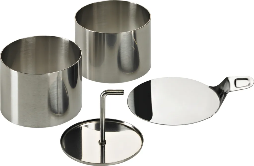Set 8 Anneaux d'Alimentation Lurch Inox Inoxydable 18/10 Ultra Durable