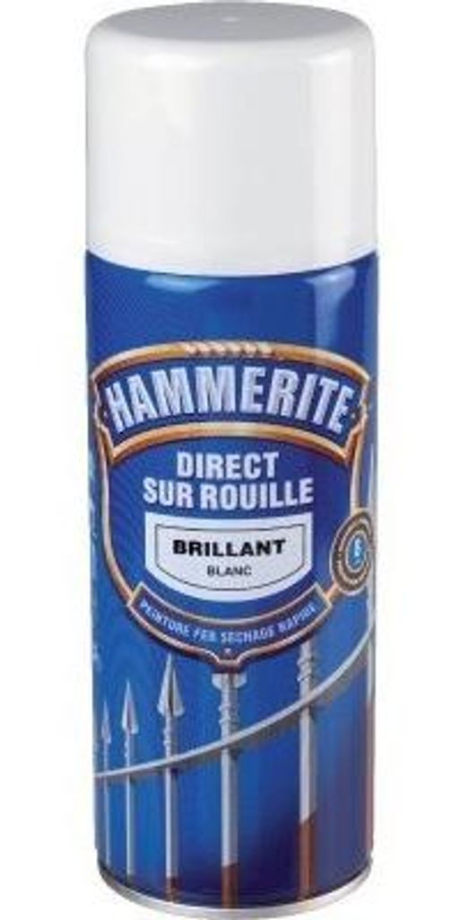 Satin-Schwarz Aerosolfarbe - Hammerite