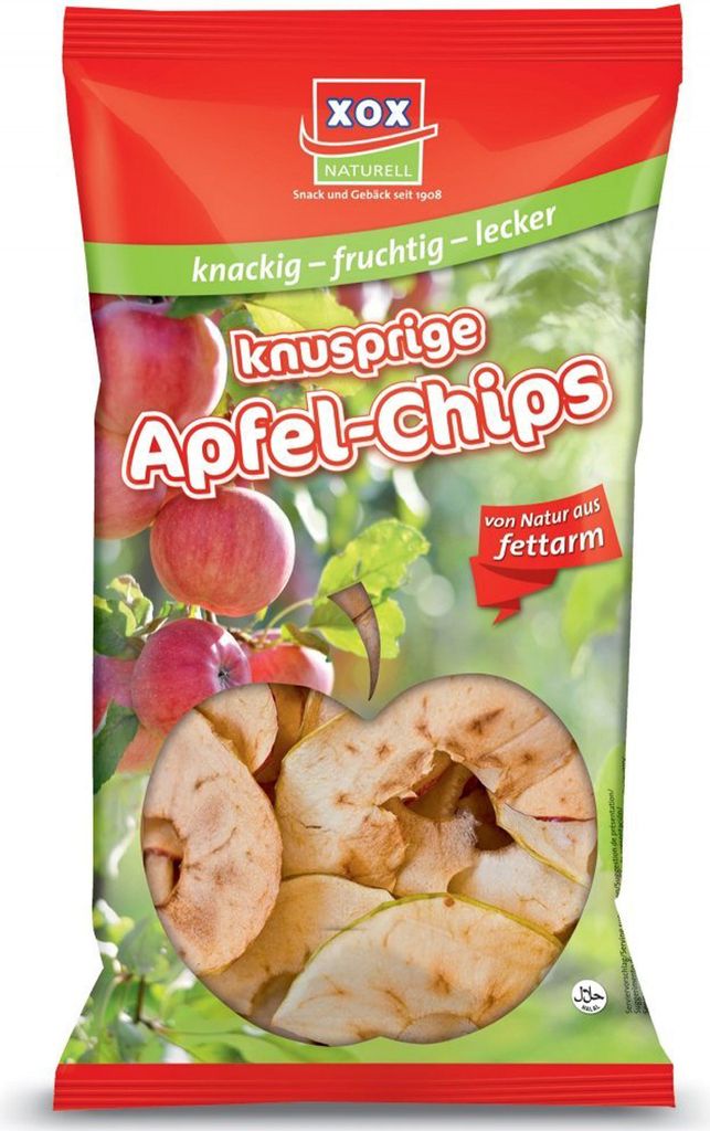 XOX Chips de pommes Tranches de pommes séchées de Jonathan Image du produit 