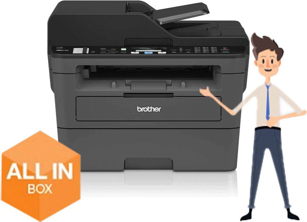 Multifunkčná tlačiareň Brother MFC-L2710DW 4v1 Obrázok produktu 18
