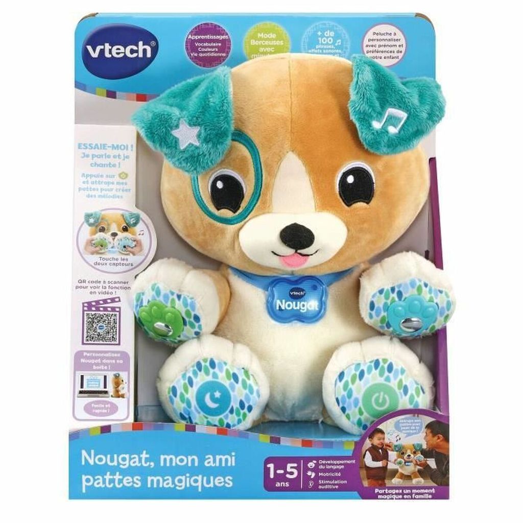 Peluche Vtech Nougat, My Magic Paws Freund 1-5 Años Musical