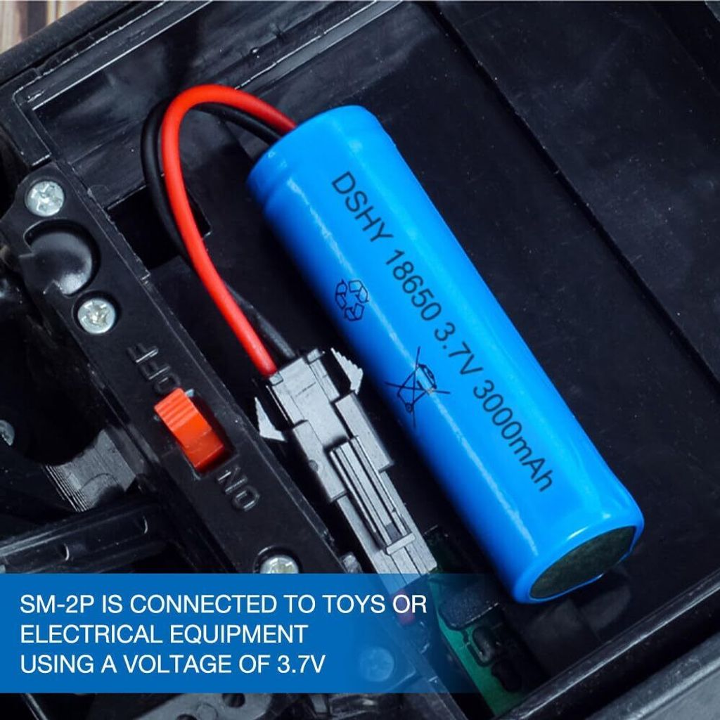 YUNIQUE GREEN-CLEAN-POWER – Kit 2 Batteries LiPo 7.4V 1100mAh + Chargeur, Compatible WLtoys A949 A959 A979 K929, Bleu