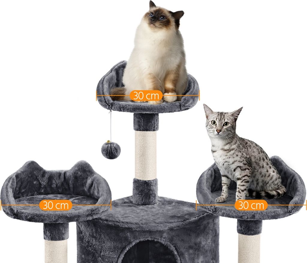 Yaheetech XXL Katzenkratzbaum  Katzenbaum Kletterbaum 194 Produktbild 5