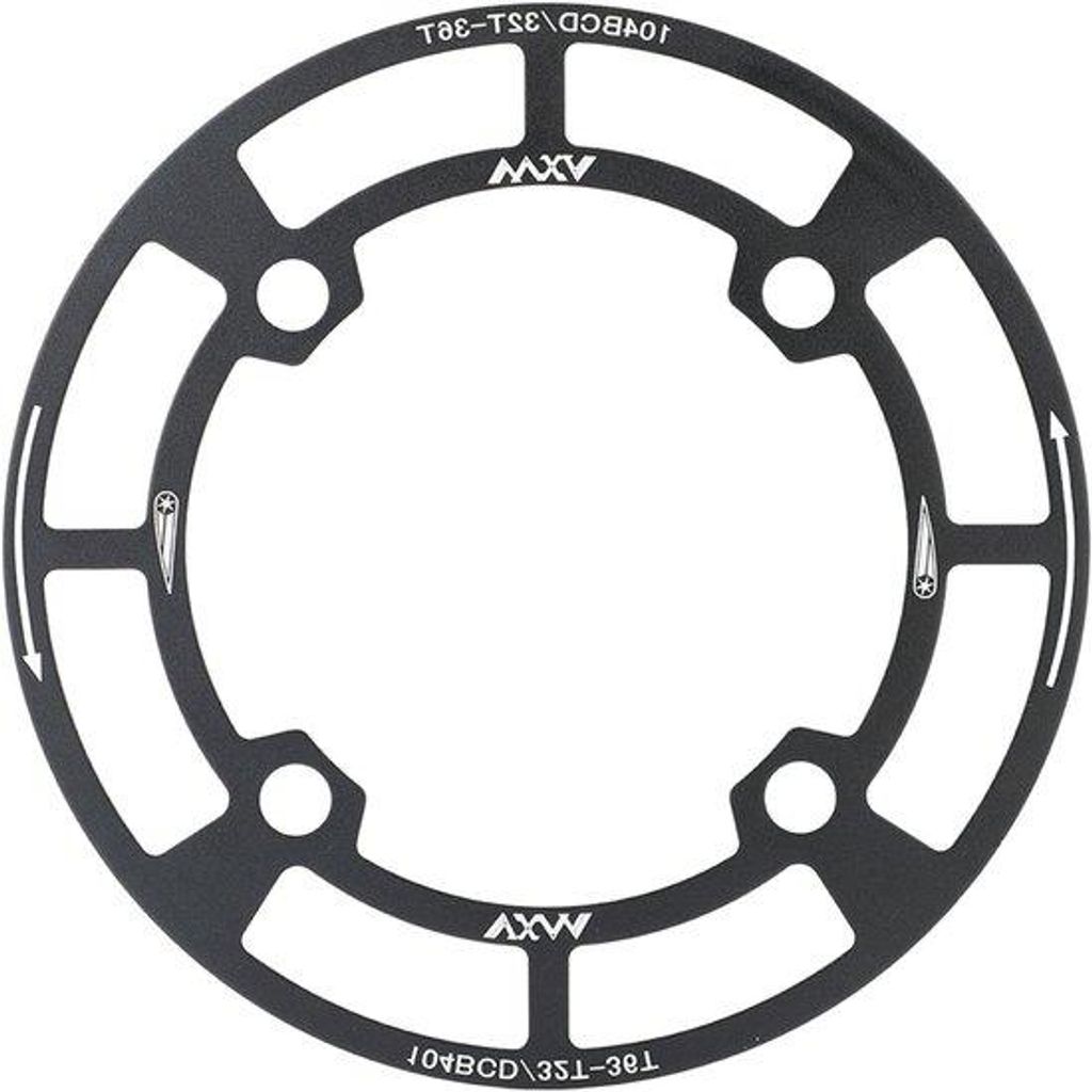 Schutz für Mountainbike-Tandemradsätze 104 BCD Kettingblatt