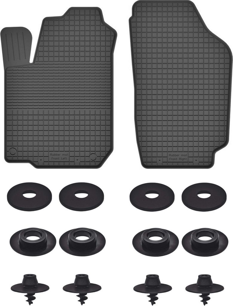 Vorne Fußmatten Gummimatten Für: Volvo S40 I (1995-2004)