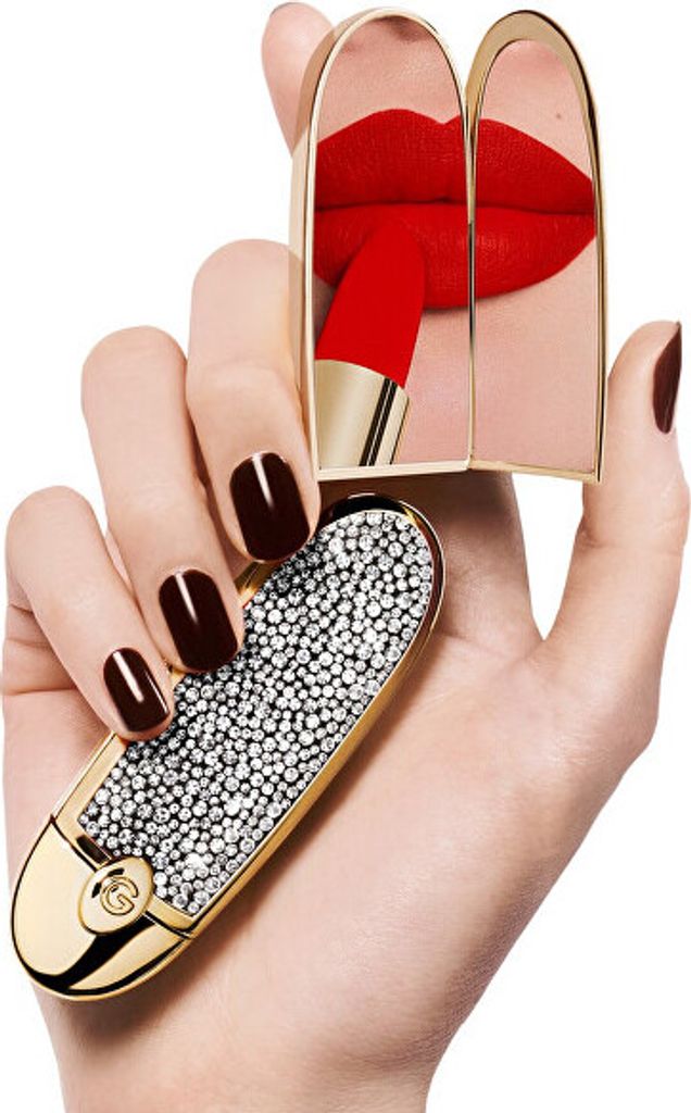 Guerlain Rouge G Case, Srebrny, Metal, 1 szt. Zdjęcie produktu 