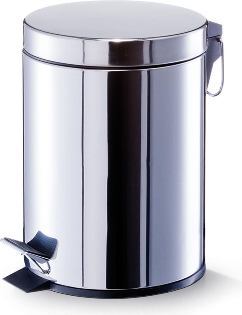 Zeller Mülleimer 5,0 l Edelstahl (18434) Immagine del prodotto 