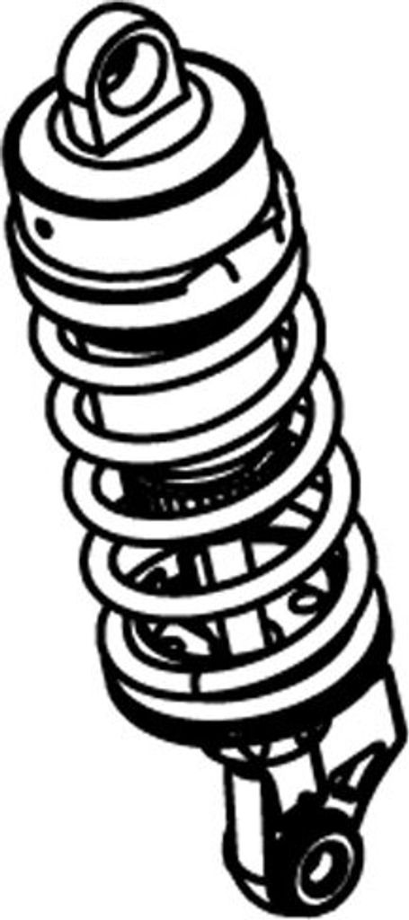 Krick Aluminium Stoßdämpfer hinten Set MX400