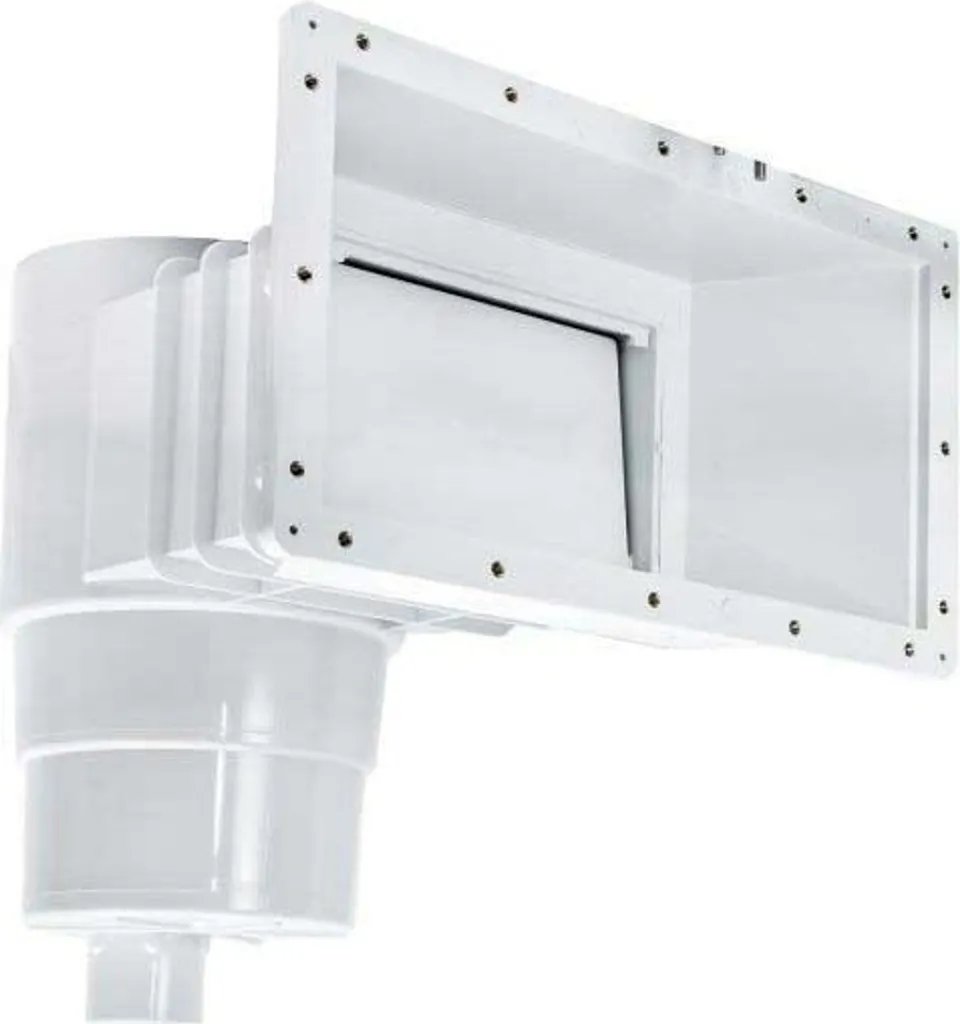 Skimmer Piscine Anti-Débris ABS pour Liner et Béton avec Couvercle Transparent