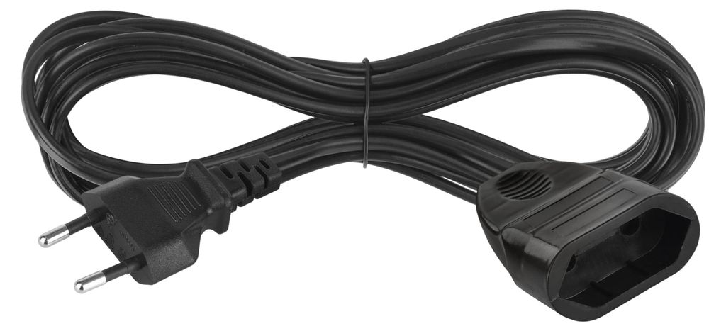 Cable de extensión EMOS de 5 metros, con enchufe y toma de Imagen del producto 