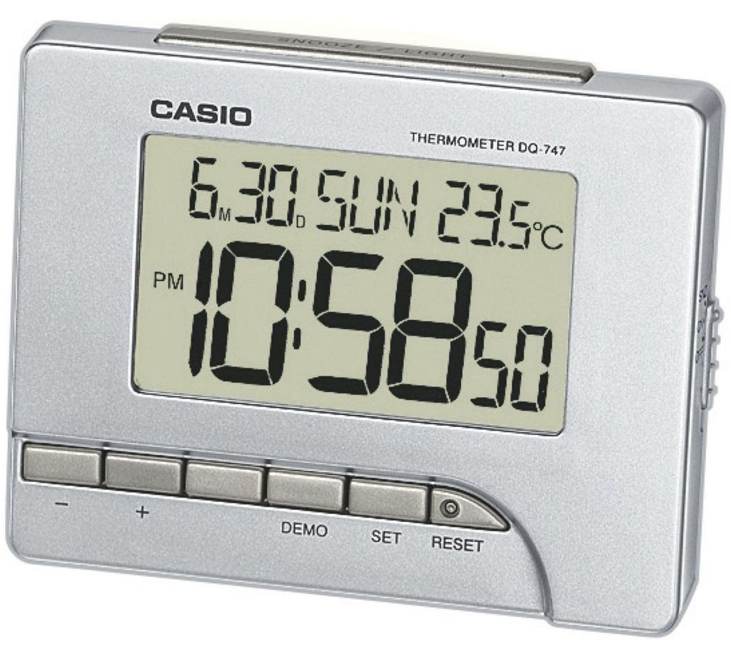 Casio Montres Réveil DQ-747-8EF Image du produit 