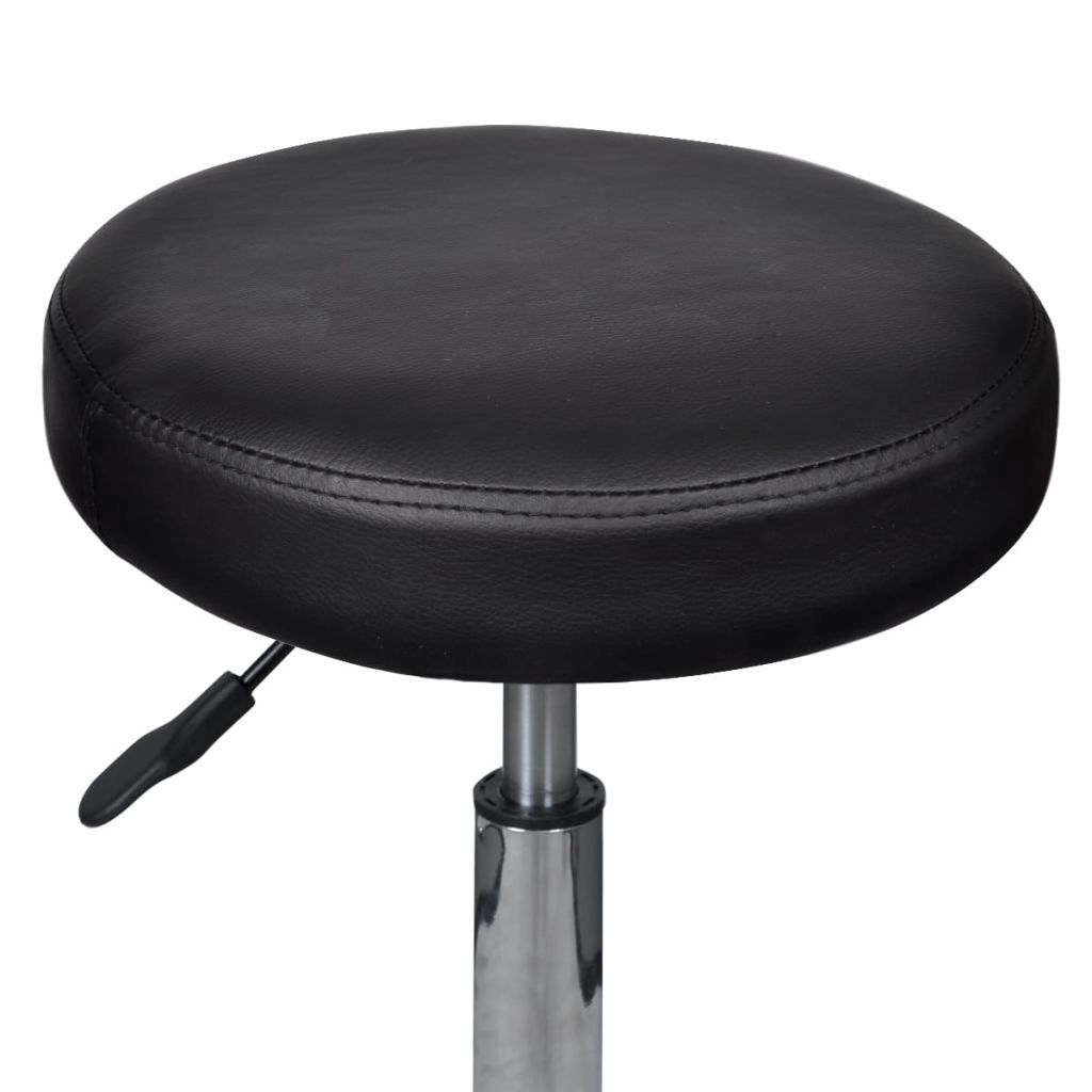 84959 Sgabello regolabile in altezza nero Immagine del prodotto 