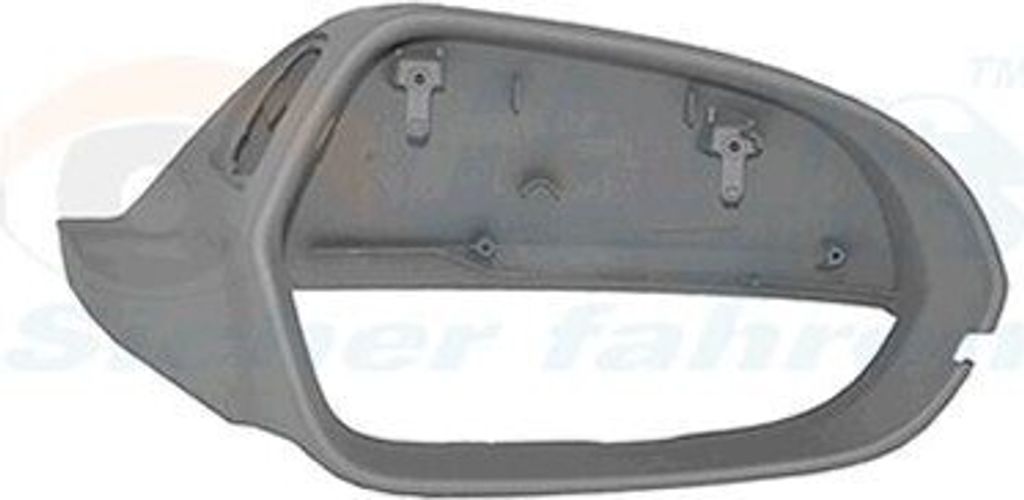 VAN WEZEL 0342846 Außenspiegel Abdeckung Kappe Rechts für AUDI A6 Avant (4G5, 4GD, C7) Grundiert Spiegelkappe