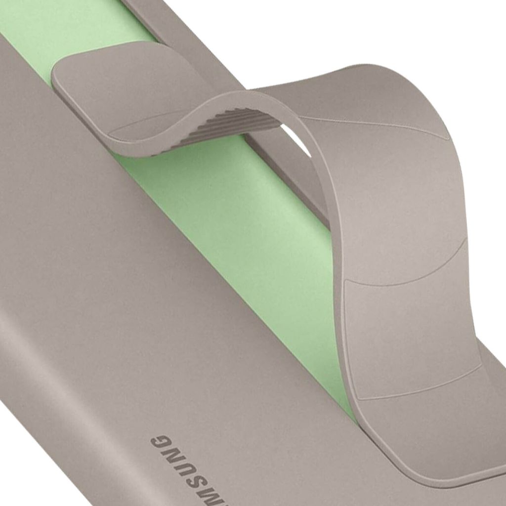 Samsung Standing Grip Case Taupe, Cover, Samsung, Galaxy Produktbild 2