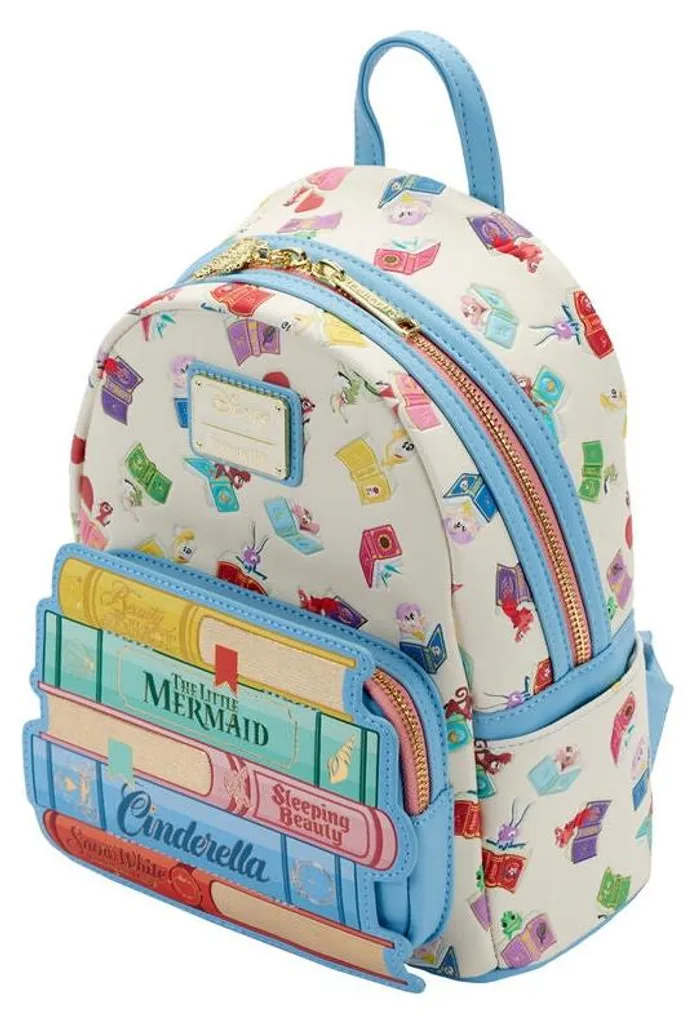 Sac à dos Disney Princess Books Classics 26 cm : chic et organisé