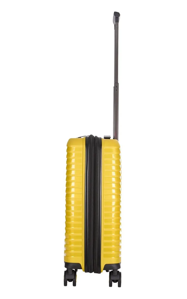 Valise Stratic Bright+ Trolley Expensible Jaune Gold 56cm Rigide - 3
