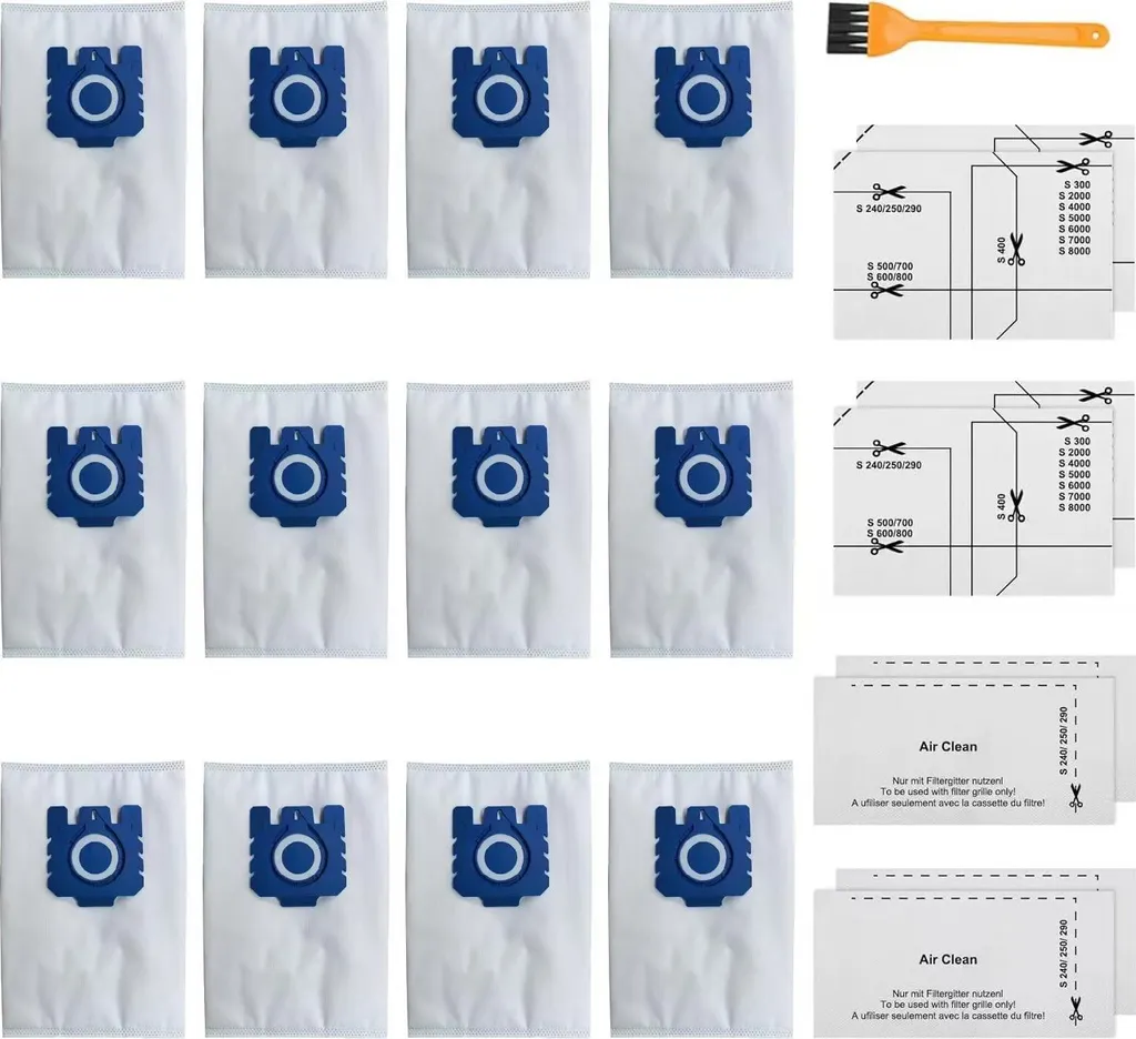 Sacchetti Miele GN Compatibili: Casa Pulita e Risparmio con 12 Pezzi